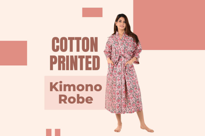 Cotton Kimono Robes For Women Sleep Wear